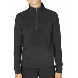 Hot Chillys La Montana Zip T Shirt Kids' in Black